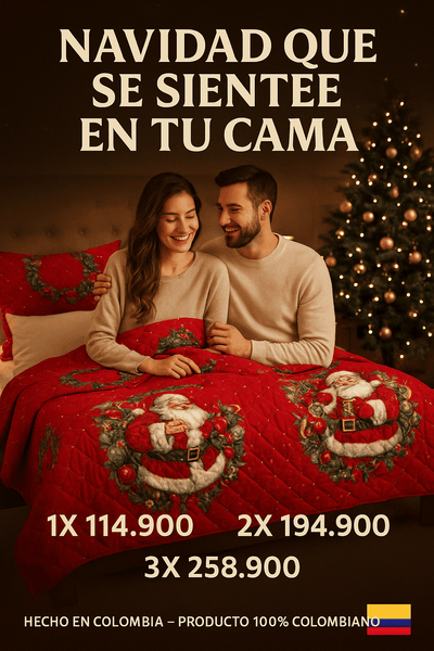 Edredón Unifaz Navidad 140x190cm